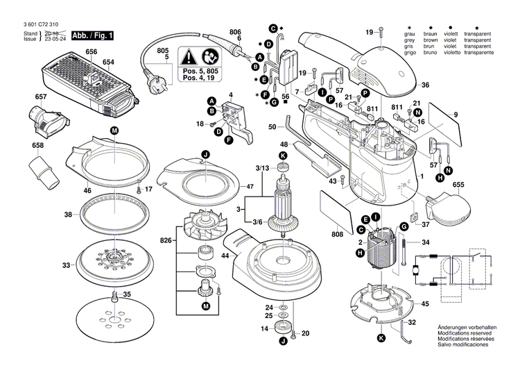 New Genuine Bosch 160111A82M Nameplate
