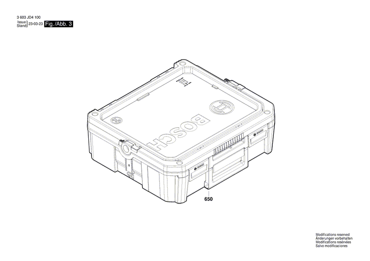 New Genuine Bosch 160111A84R Nameplate