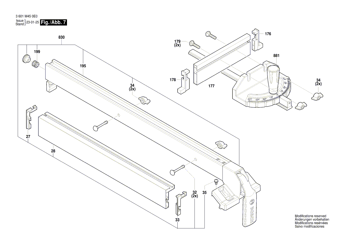 New Genuine Bosch 160111A8G5 Nameplate