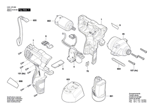New Genuine Bosch 160111A8MG Nameplate