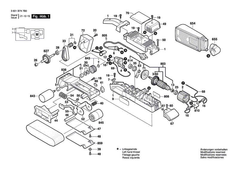 New Genuine Bosch 160111A8ST Nameplate