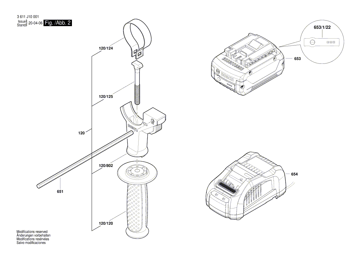 New Genuine Bosch 160111A91K Nameplate