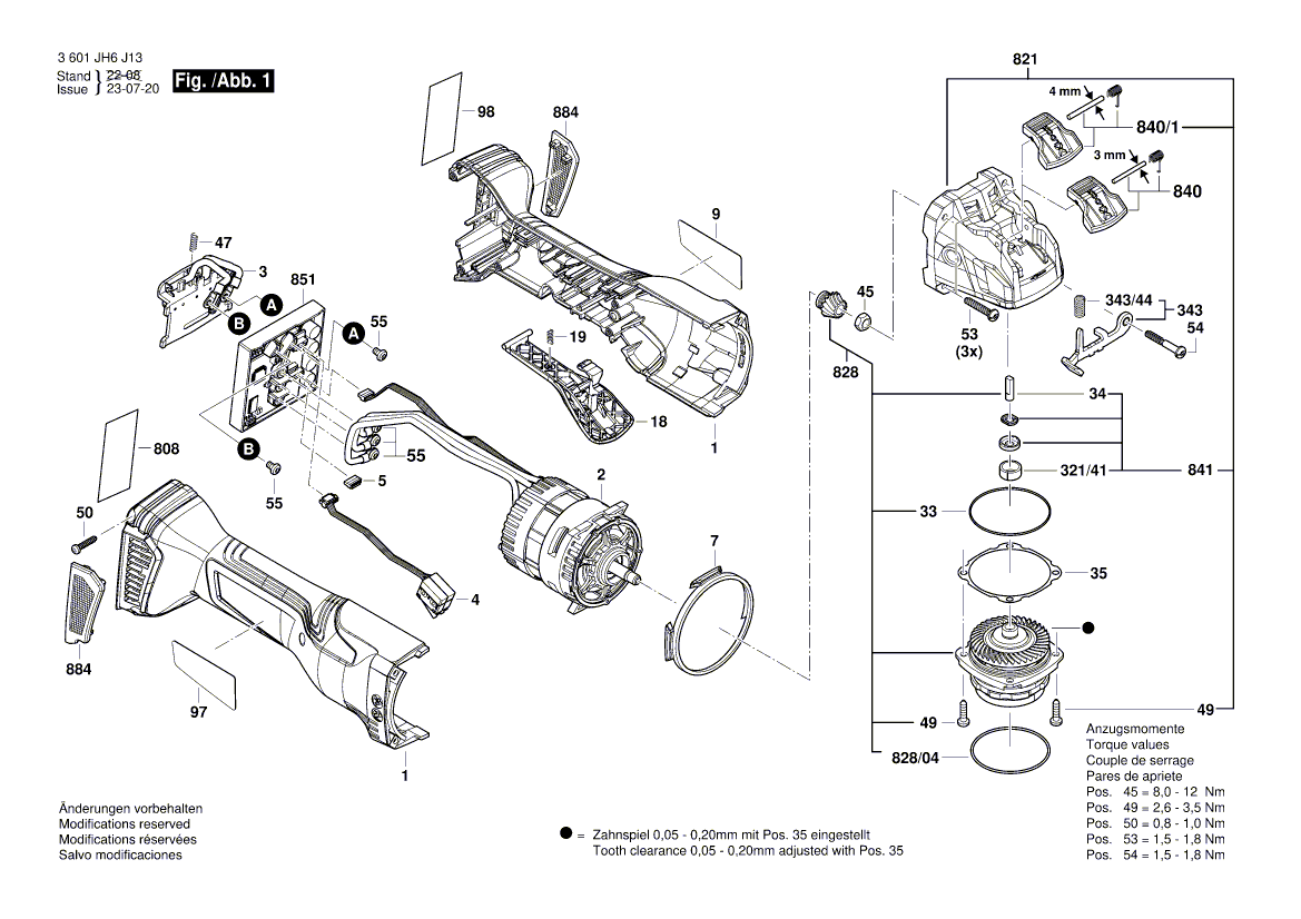 New Genuine Bosch 160111A93M Nameplate