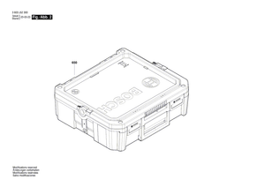 New Genuine Bosch 160111A98W Nameplate