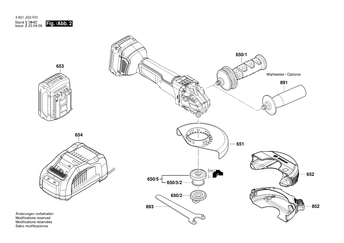 New Genuine Bosch 160111A9BU Nameplate
