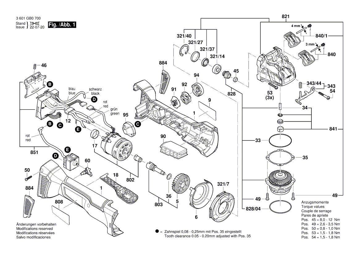 New Genuine Bosch 160111A9BW Nameplate