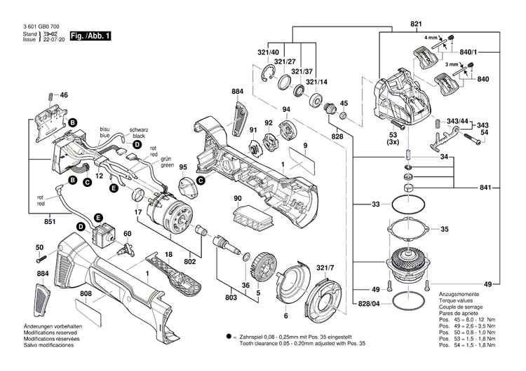 New Genuine Bosch 160111A9BW Nameplate