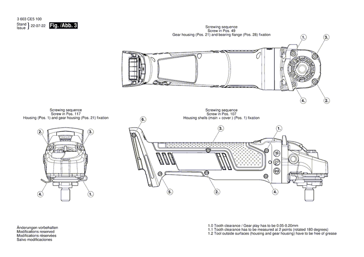 New Genuine Bosch 160111A9NT Nameplate