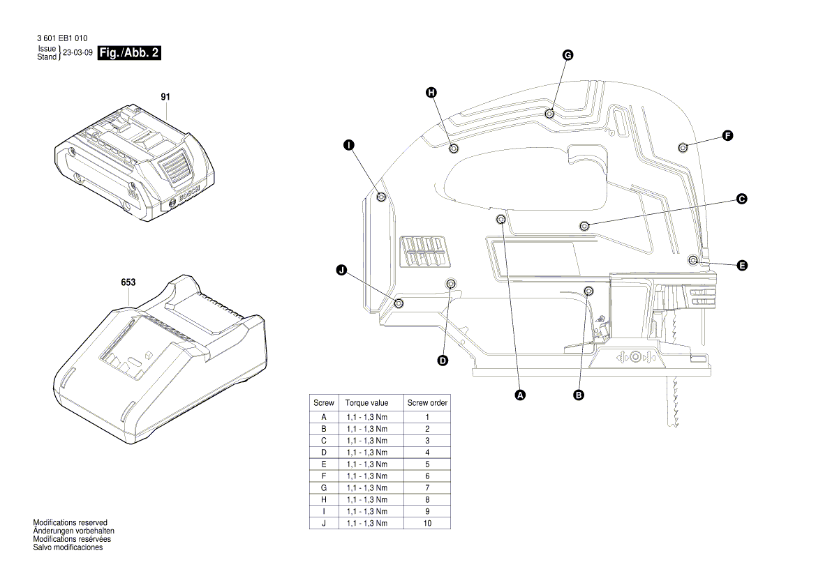 New Genuine Bosch 160111A9U1 Nameplate