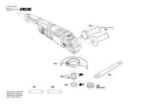New Genuine Bosch 160111AA07 Nameplate