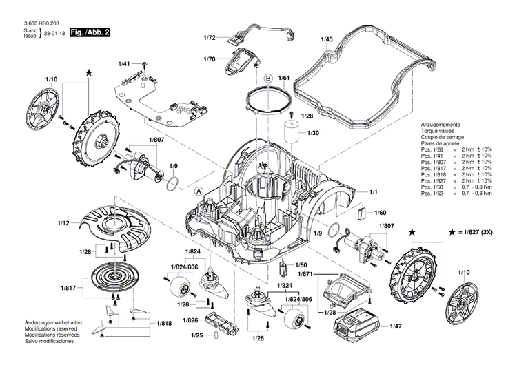 New Genuine Bosch 160111AA5N Nameplate