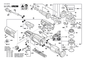 New Genuine Bosch 160111C01U Manufacturer's nameplate