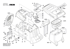 New Genuine Bosch 160111C08D Manufacturer's nameplate