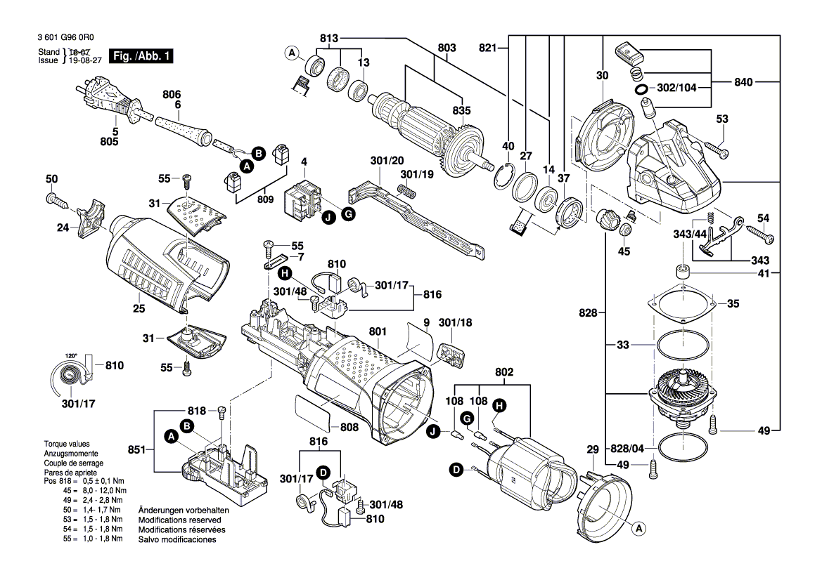 New Genuine Bosch 160111C0AS Manufacturer's nameplate