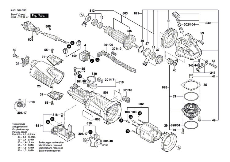 New Genuine Bosch 160111C0AS Manufacturer's nameplate