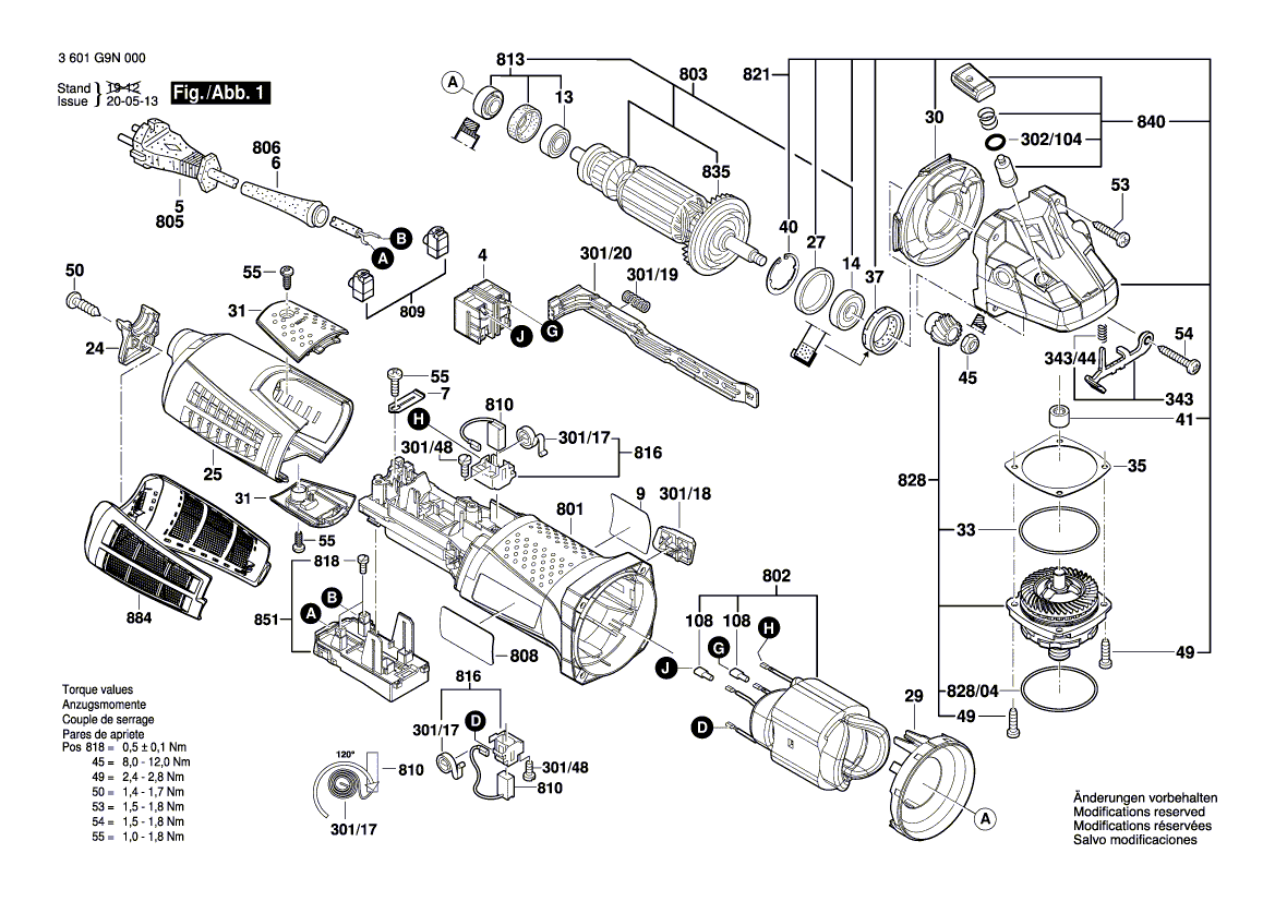 New Genuine Bosch 160111C0EE Manufacturer's nameplate