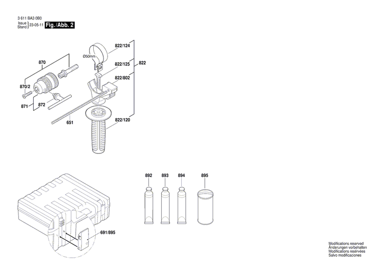 New Genuine Bosch 160111C0PS Manufacturer's nameplate
