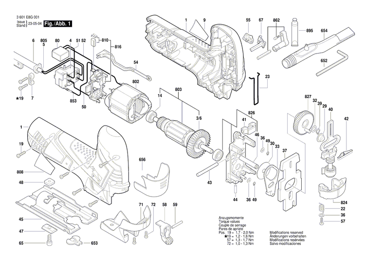 New Genuine Bosch 160111C115 Manufacturer's nameplate