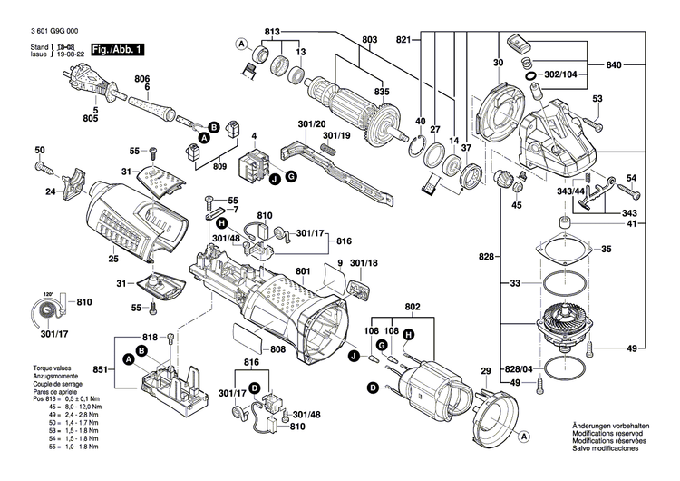 New Genuine Bosch 160111C1CH Manufacturer's nameplate