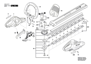 New Genuine Bosch 160111C1MW Manufacturer's nameplate
