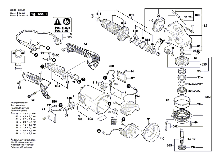 New Genuine Bosch 160111C264 Manufacturer's nameplate