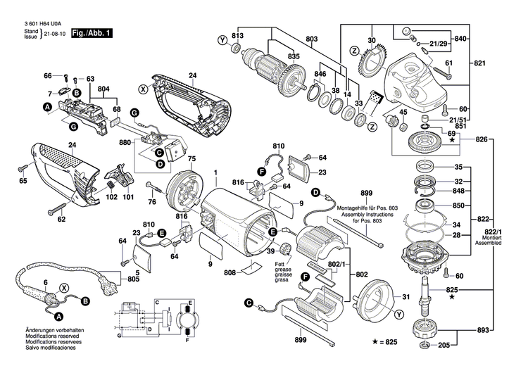 New Genuine Bosch 160111C26F Manufacturer's nameplate
