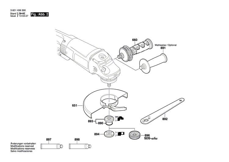New Genuine Bosch 160111C27X Manufacturer's nameplate