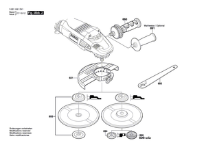 New Genuine Bosch 160111C281 Manufacturer's nameplate
