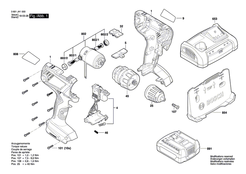 New Genuine Bosch 160111C2FE Nameplate