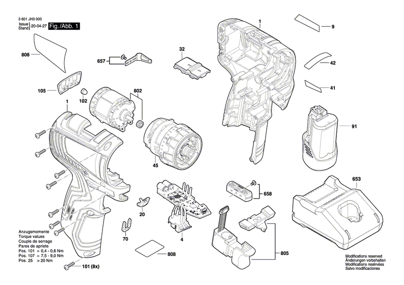 New Genuine Bosch 160111C2NE Sticker