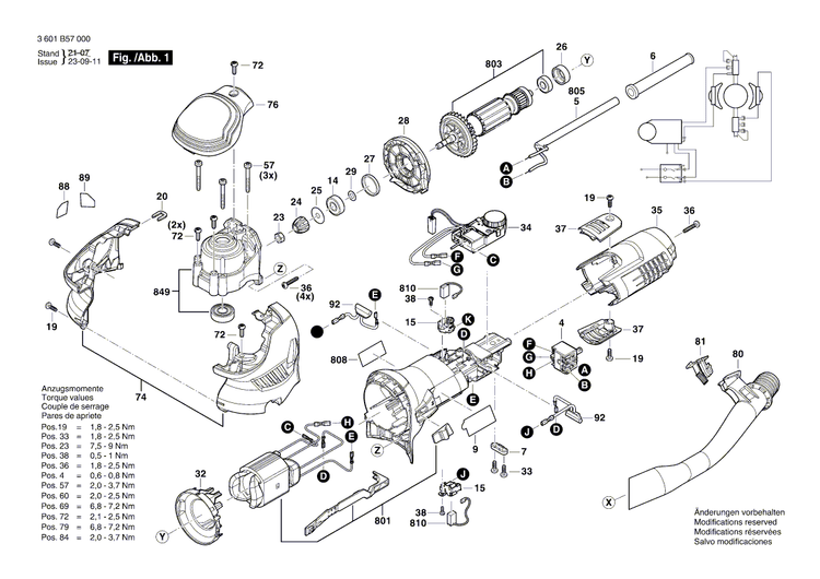New Genuine Bosch 160111C2R8 Manufacturer's nameplate