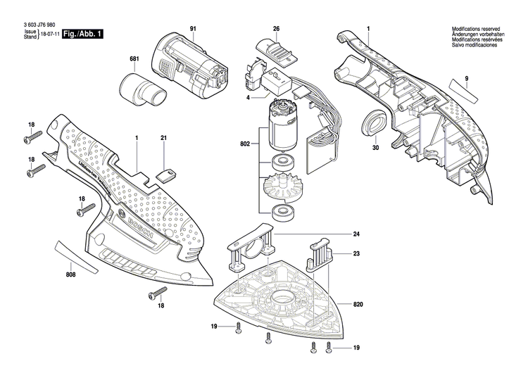 New Genuine Bosch 160111C2RM Manufacturer's nameplate