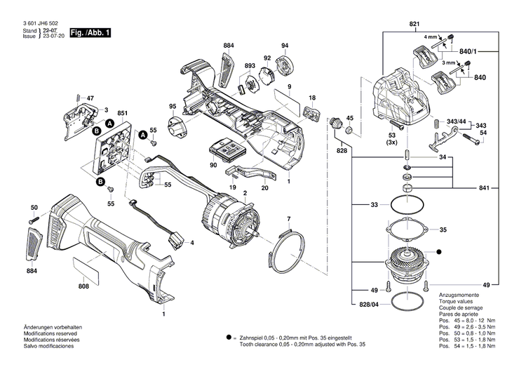 New Genuine Bosch 160111C2SG Manufacturer's nameplate