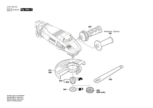 New Genuine Bosch 160111C2U4 Manufacturer's nameplate