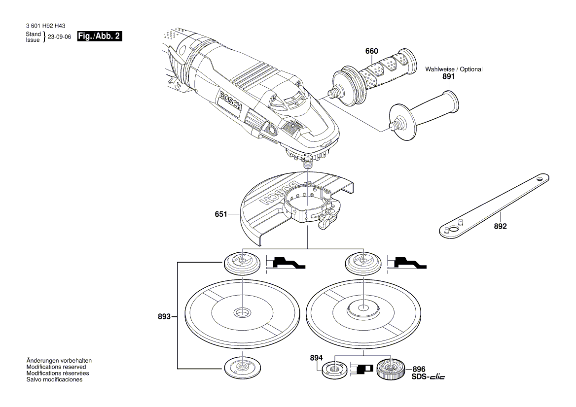 New Genuine Bosch 160111C2UD Manufacturer's nameplate