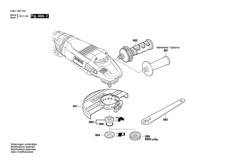 New Genuine Bosch 160111C2UL Manufacturer's nameplate