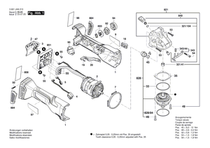 New Genuine Bosch 160111C32V Warning Plate