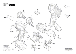 New Genuine Bosch 160111C36F Manufacturer's nameplate
