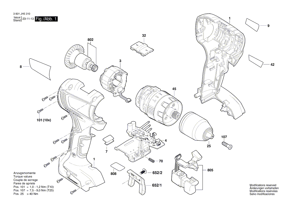 New Genuine Bosch 160111C3KJ Sticker