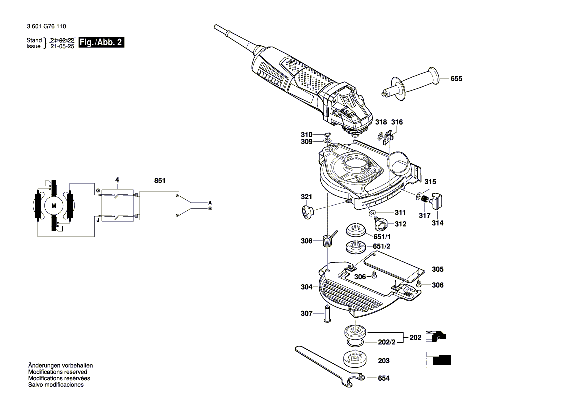 New Genuine Bosch 160111C43E Warning Plate