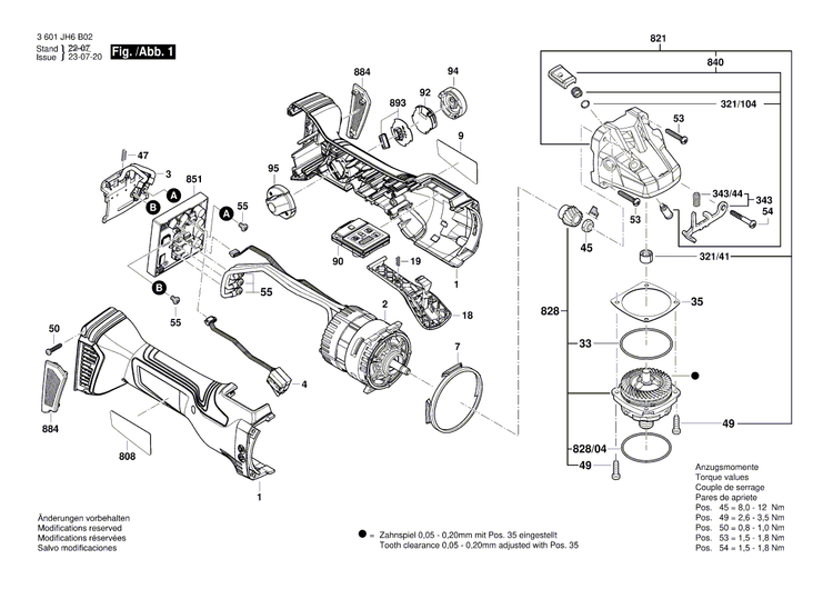 New Genuine Bosch 160111C4JZ Manufacturer's nameplate