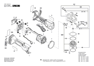 New Genuine Bosch 160111C4NY Warning Plate