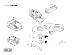 New Genuine Bosch 160111C4U7 Manufacturer's nameplate