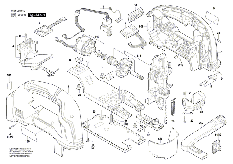 New Genuine Bosch 160111C4UH Manufacturer's nameplate