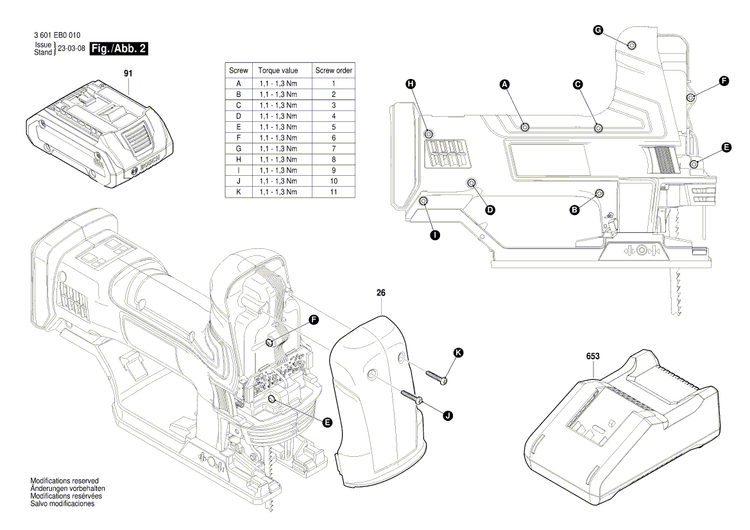New Genuine Bosch 160111C5E2 Reference Plate