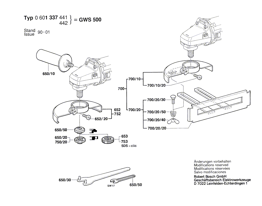 New Genuine Bosch 1601328005 Air-Deflector Ring