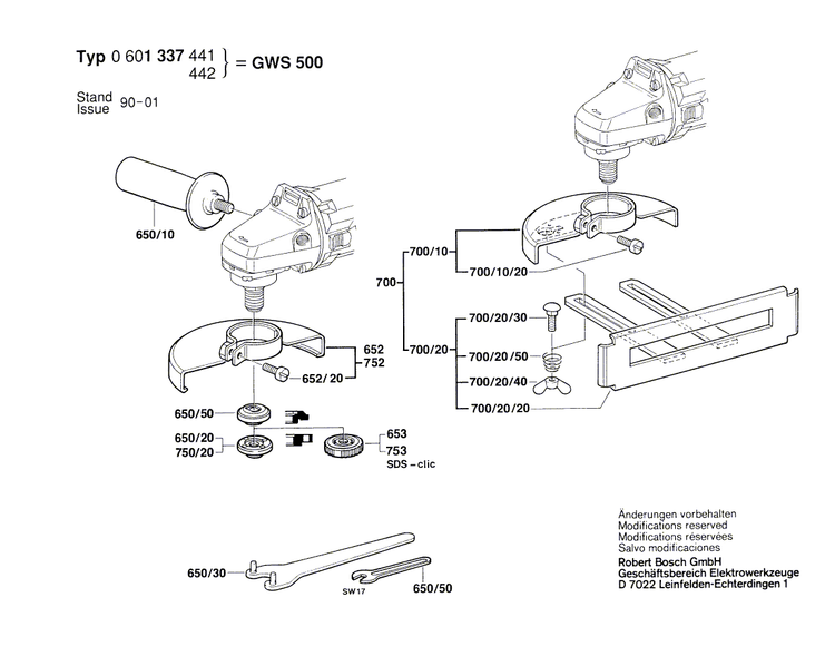New Genuine Bosch 1601328005 Air-Deflector Ring