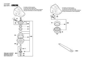 New Genuine Bosch 1601334009 Pickup Clip