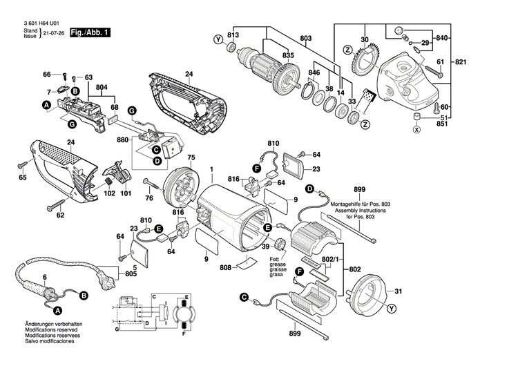 New Genuine Bosch 1601990014 Catch Slide