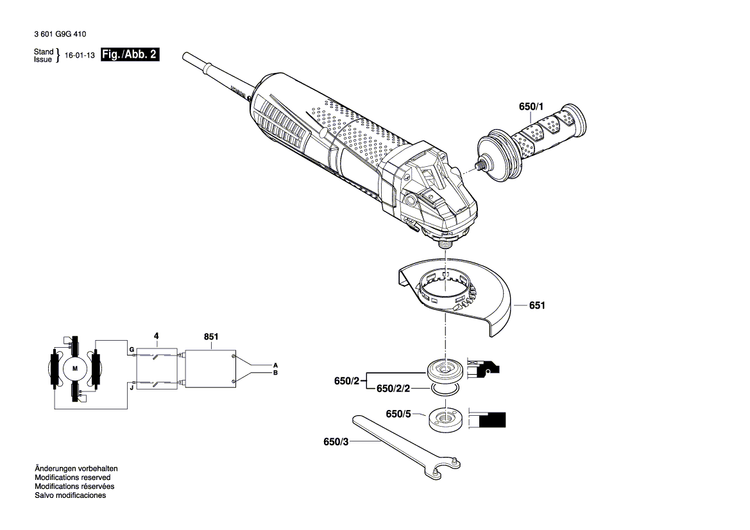 New Genuine Bosch 1602002015 Locking Lever